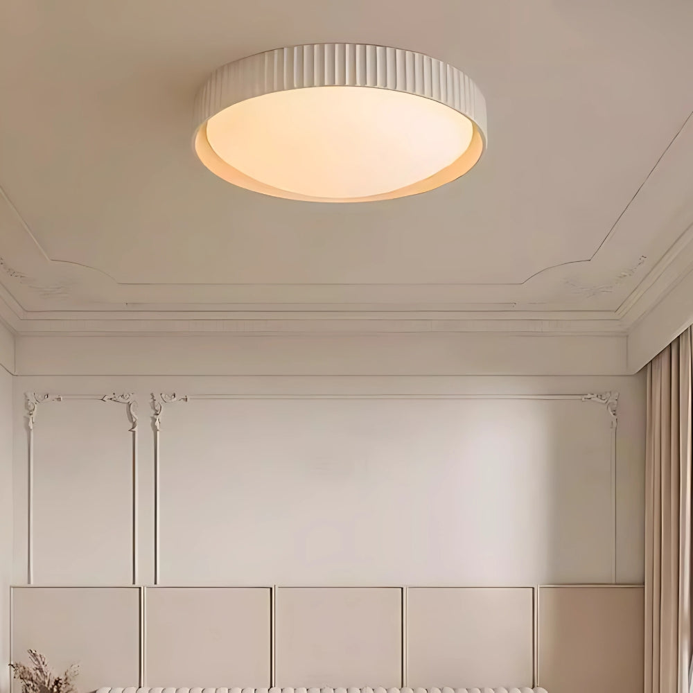 Moderna lampada da soffitto in resina da incasso