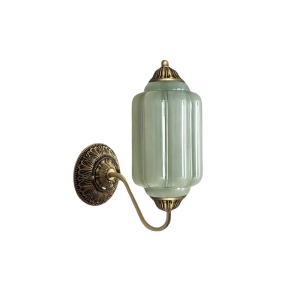 Applique in vetro opalino di ispirazione vintage