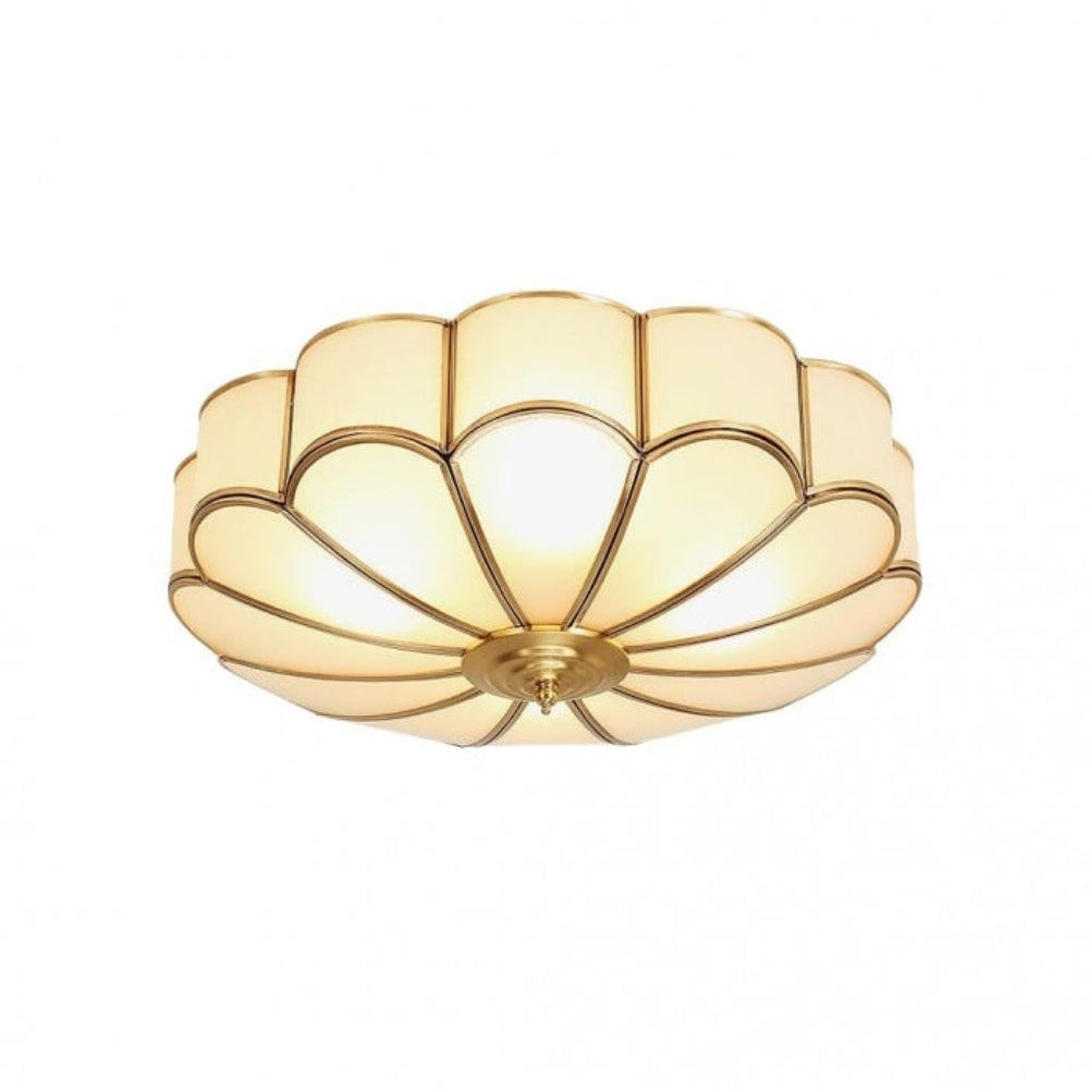 Lampada da soffitto minimalista a forma di fiore