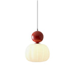Lampada a sospensione Bauhaus vintage color crema