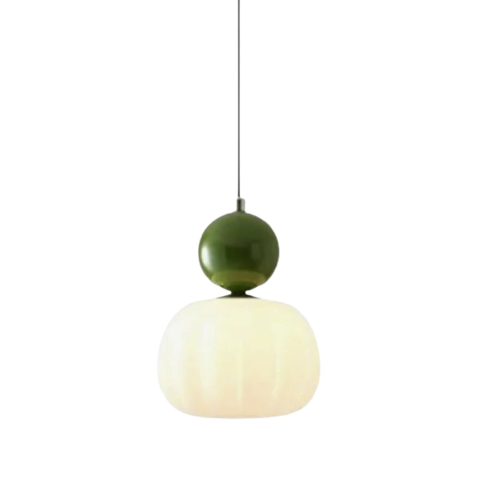 Lampada a sospensione Bauhaus vintage color crema