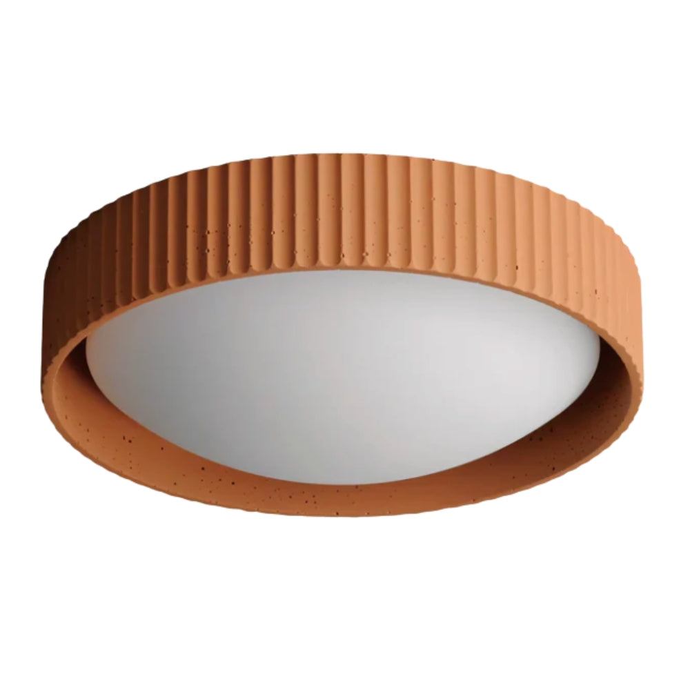 Moderna lampada da soffitto in resina da incasso