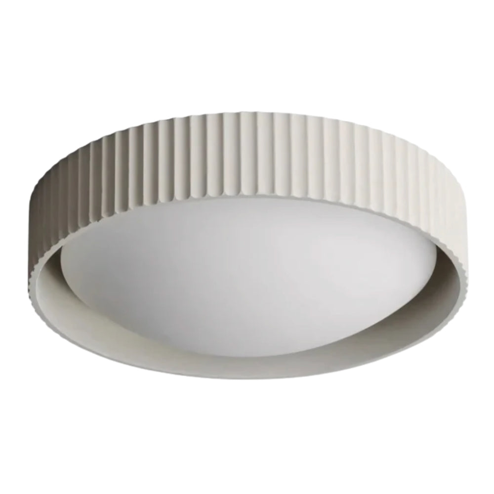 Moderna lampada da soffitto in resina da incasso