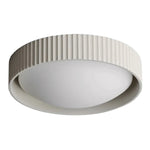 Moderna lampada da soffitto in resina da incasso