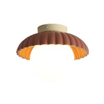 Lampada da soffitto cromata dal design minimalista