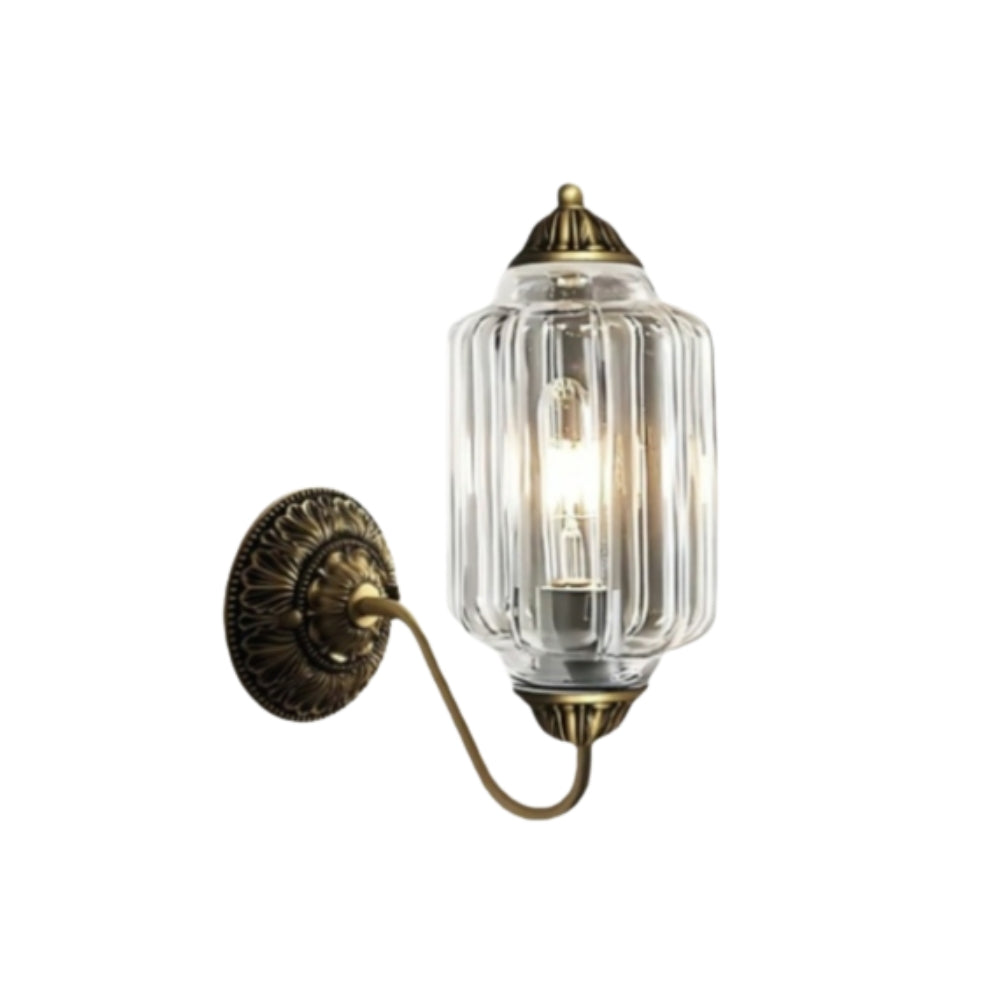 Applique in vetro opalino di ispirazione vintage